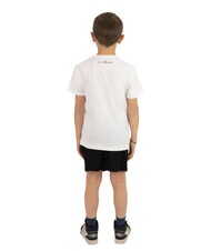 JOHN RICHMOND NORMI T-shirt and Bermuda shorts set white/black - Children's tracksuits - 4
