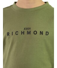 JOHN RICHMOND NORMI T-shirt and Bermuda shorts set green mil. - Children's tracksuits - 2