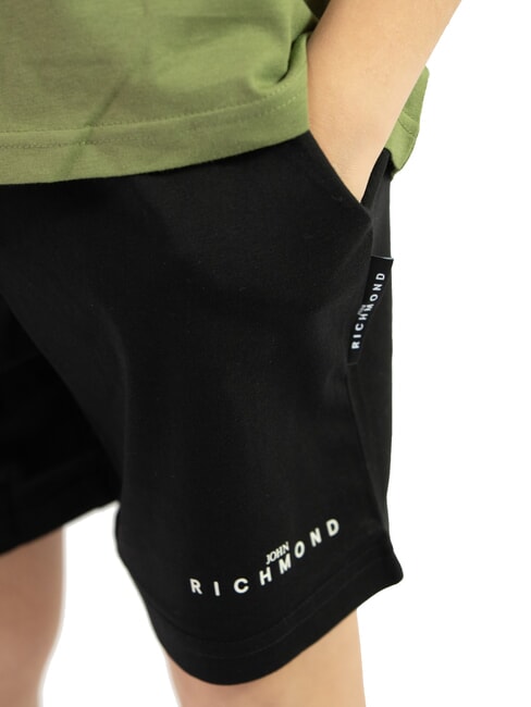 NORMI T-shirt and Bermuda shorts set green mil. - Children's tracksuits