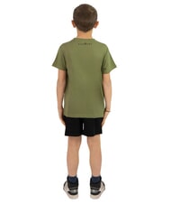 JOHN RICHMOND NORMI T-shirt and Bermuda shorts set green mil. - Children's tracksuits - 4