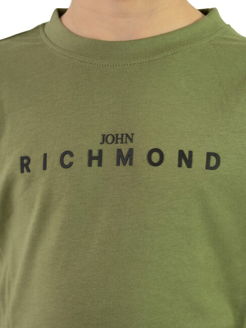 NORMI T-shirt and Bermuda shorts set green mil. - Children's tracksuits