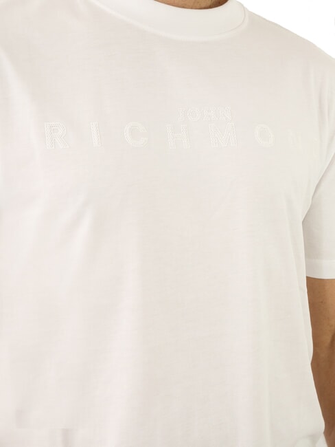 SOULOKU T-shirt with embossed logo white - T-shirt