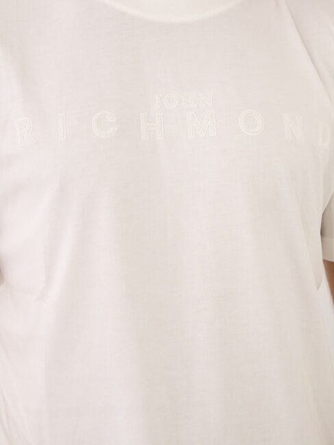 SOULOKU T-shirt with embossed logo off white - T-shirt