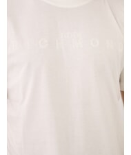 JOHN RICHMOND SOULOKU T-shirt with embossed logo off white - T-shirt - 2