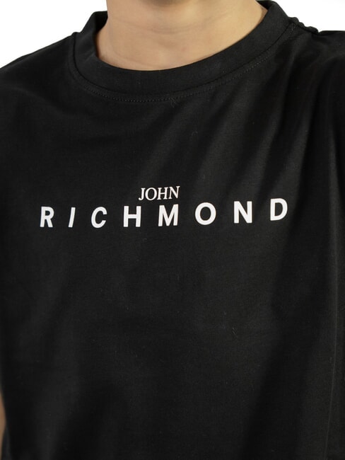 NORMI T-shirt and Bermuda shorts set black - Children's tracksuits