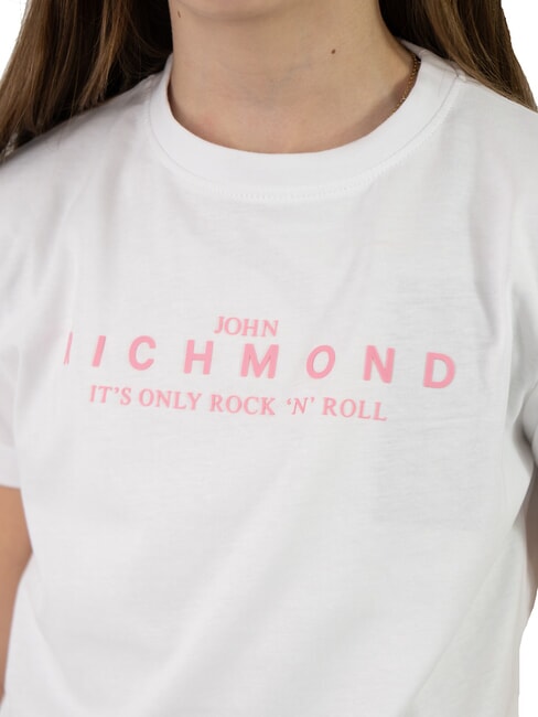 BARANCA T-shirt and Bermuda shorts set white/pink - Children's tracksuits