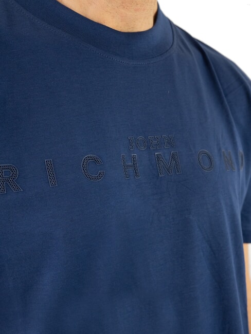 SOULOKU T-shirt with embossed logo blue medieval - T-shirt