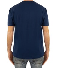 JOHN RICHMOND SOULOKU T-shirt with embossed logo blue medieval - T-shirt - 3