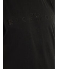 JOHN RICHMOND SOULOKU T-shirt with embossed logo black - T-shirt - 2