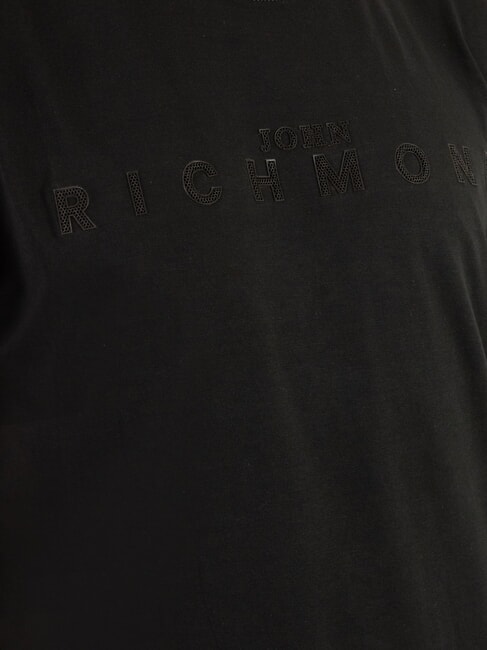 SOULOKU T-shirt with embossed logo black - T-shirt