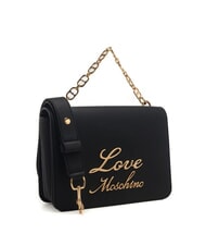 LOVE MOSCHINO LOVELY CHAIN  Handbag, with shoulder strap Black - Women’s Bags - 2