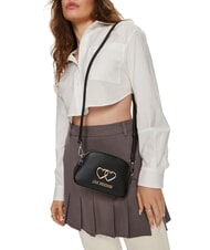 LOVE MOSCHINO TWINS Mini Shoulder Bag Black - Women’s Bags - 4