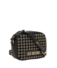 LOVE MOSCHINO GLAMUP  Mini Shoulder Bag Black - Women’s Bags - 2