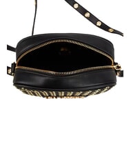 LOVE MOSCHINO GLAMUP  Mini Shoulder Bag Black - Women’s Bags - 4