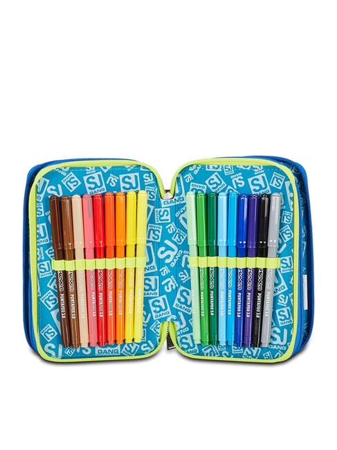 BORN TO FUN BOY Complete pencil case with school kit Black - Cases and Accessories