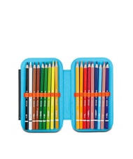 SJGANG TRICYLED BOY Complete pencil case with school kit red-orange - Cases and Accessories - 3