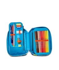 SJGANG TRICYLED BOY Complete pencil case with school kit red-orange - Cases and Accessories - 5