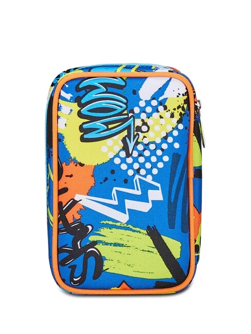 TRICYLED BOY Complete pencil case with school kit red-orange - Cases and Accessories