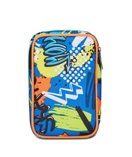 SJGANG TRICYLED BOY Complete pencil case with school kit red-orange - Cases and Accessories - 9