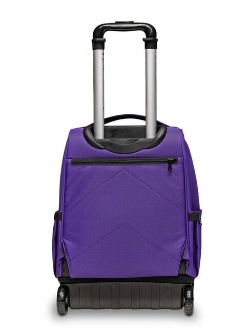 BUMP PLAIN 2-wheel trolley backpack rose - Backpack trolleys