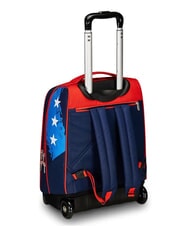 CAPTAIN AMERICA LEGENDARY AVENGER BIG 2-wheel trolley backpack - Backpack trolleys