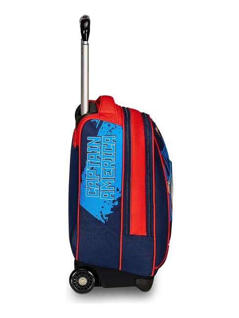LEGENDARY AVENGER BIG 2-wheel trolley backpack Bluedeep - Backpack trolleys