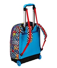 SJGANG FACCE DA SJ! BIG 2-wheel trolley backpack - Backpack trolleys