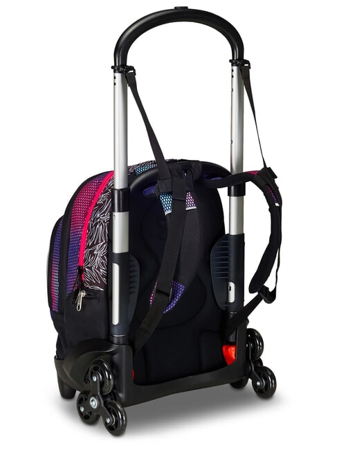 FLEX SHADEFULL GIRL Detachable trolley backpack, 3 wheels violet - Backpack trolleys