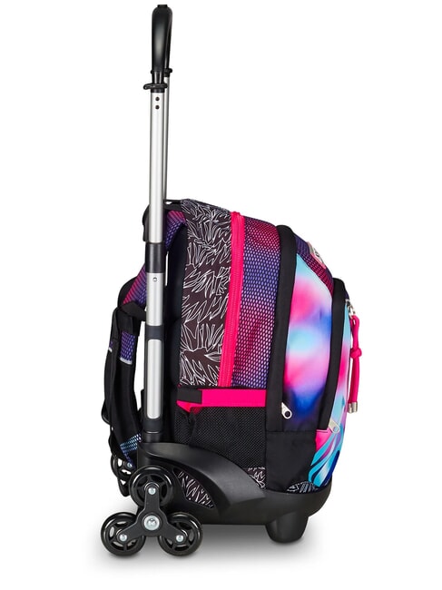 FLEX SHADEFULL GIRL Detachable trolley backpack, 3 wheels violet - Backpack trolleys