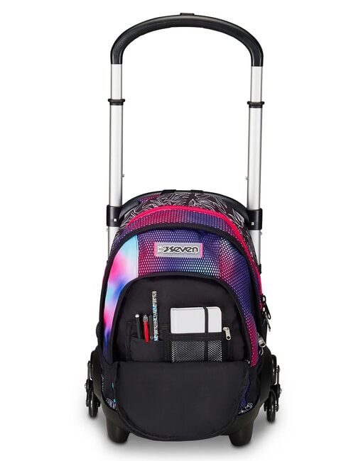 FLEX SHADEFULL GIRL Detachable trolley backpack, 3 wheels violet - Backpack trolleys