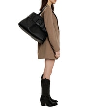 ARMANI EXCHANGE SUSIE SOFT Shoulder bag with buckle black - Women&rsquo;s Bags - 5