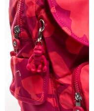 KIPLING CITY PACK S Backpack coral print - Women’s Bags - 3