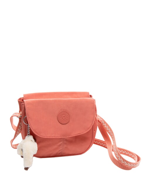 CATIA Small shoulder bag with flap vintage pink furry monkey - Women’s Bags