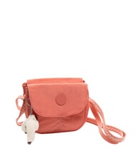 KIPLING CATIA Small shoulder bag with flap vintage pink furry monkey - Women’s Bags - 2