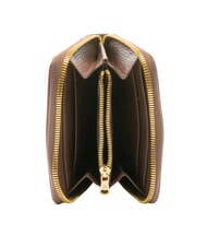 BRACCIALINI BASIC Small leather zip around wallet dark brown - Women’s Wallets - 2