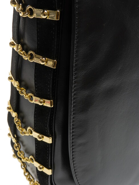 NORA Leather shoulder bag black - Women’s Bags