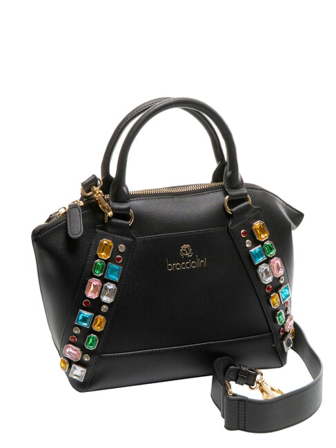 STONES Trunk bag with colored stones black - Women&rsquo;s Bags