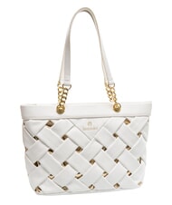 BRACCIALINI ICONS Woven shopping bag white - Women’s Bags - 2