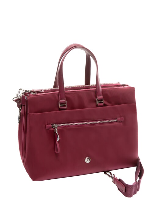 KARISSA EVO  Handbag, with shoulder strap, 14.1" PC holder GARNET RED - Work Briefcases