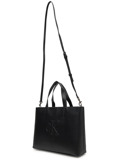 SCULPTED EW Handbag, with shoulder strap on black - Women’s Bags