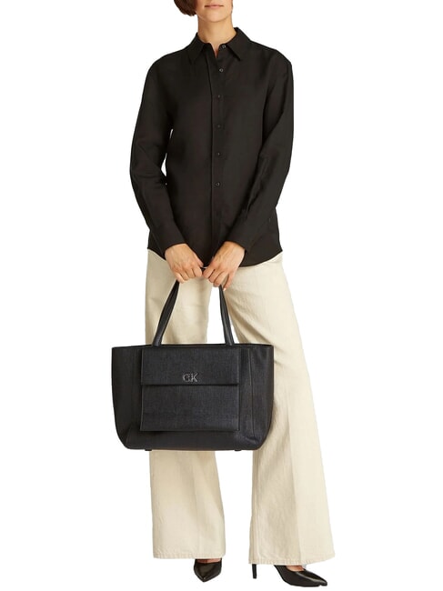 CK MEDIUM Shoulder Shopper ck black - Women’s Bags