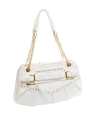 BRACCIALINI GISELLE Shoulder bag with metal logo white - Women&rsquo;s Bags - 2