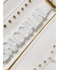 BRACCIALINI GISELLE Shoulder bag with metal logo white - Women&rsquo;s Bags - 3