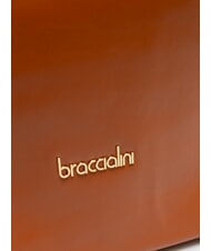 BRACCIALINI NORA Leather shopping bag with buckles - Women’s Bags