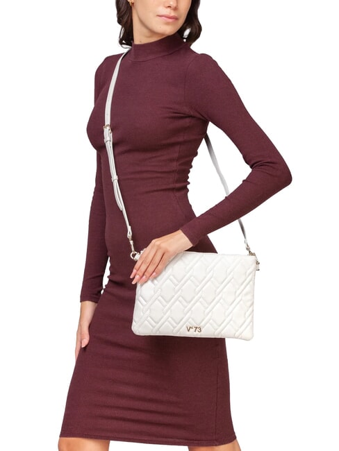 MARGARET Quilted pattern pouch bag cream - Women&rsquo;s Bags