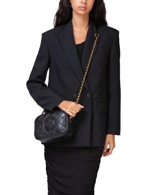 EDITH Quilted camera case bag black - Women’s Bags