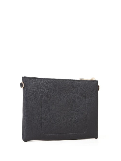 VIVIENNE Flat clutch bag with shoulder strap black - Women’s Bags
