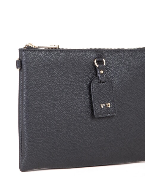 VIVIENNE Flat clutch bag with shoulder strap black - Women’s Bags
