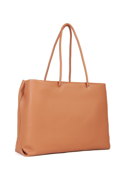 NINETTE Embossed logo shopping bag leather - Women’s Bags