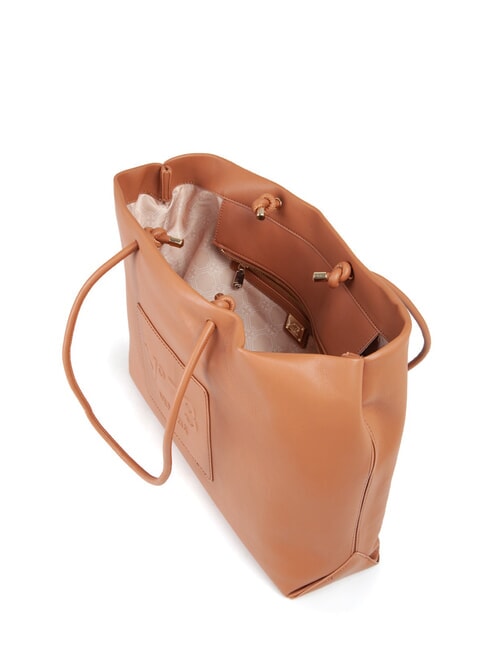 NINETTE Embossed logo shopping bag leather - Women’s Bags